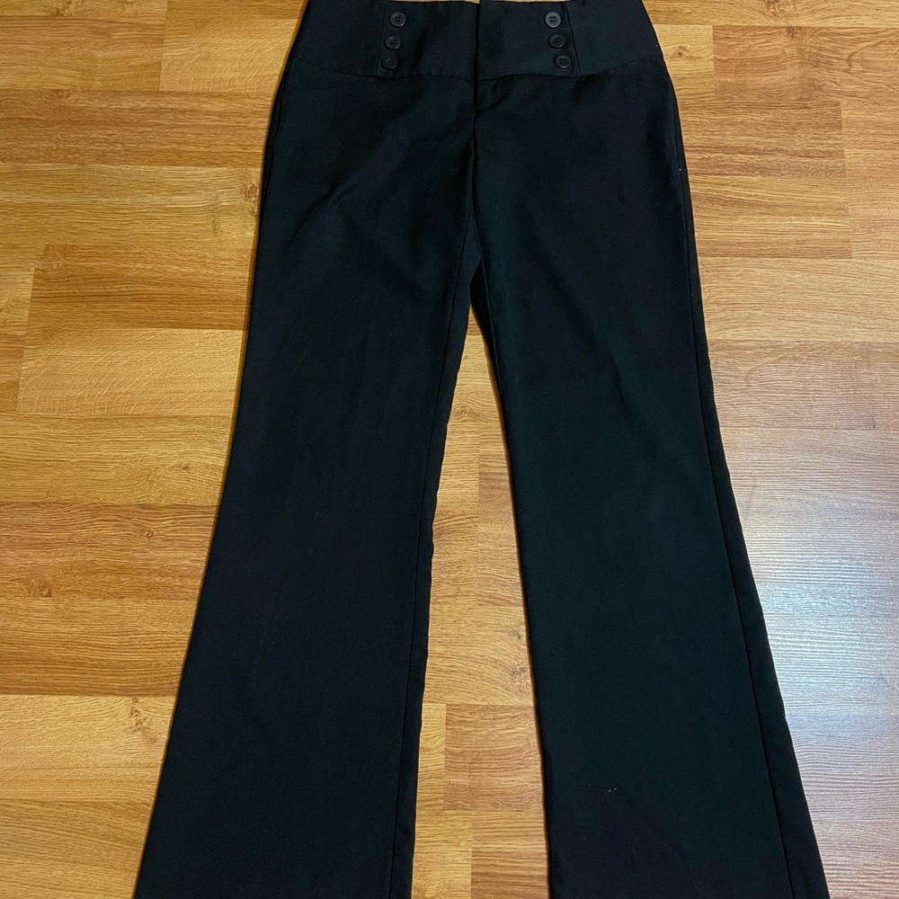 Work pants size 7 black